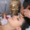 HealthAndYoga™ BronzLift Face Massager - Ayurveda Benefits of Bronze - Skin Luster (Single Dome)