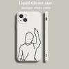 Luxury Color Phone Case For IPhone 18 15 14 13 12 mini 11 Pro Max XS X XR SE 7 8 Plus soft Silicone Beige Cover F1 Number 33