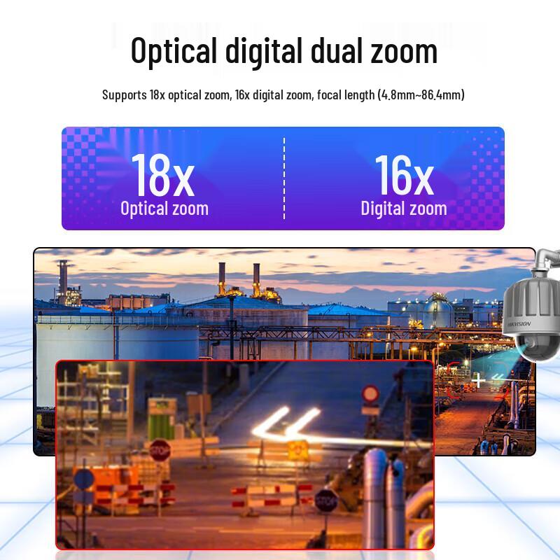 

Hikvision 4MP POE Explosion-Proof PTZ Camera