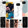 Abstract Line Women Face Phnoe Case for Xiaomi Poco X5 X6 X7 Pro X4 Gt F7 Ultra M8 M7 Redmi 15C 15 13C 13 12C 12 Unique Cover Co