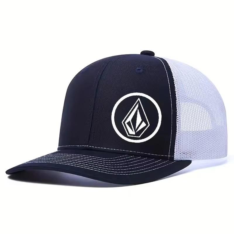 Diamond Print Adjustable Baseball Cap Dad Hat Breathable Mesh Trucker Hat Visor Hat