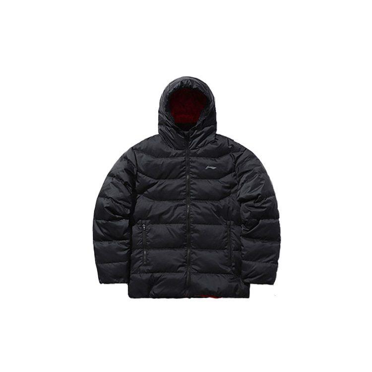 Li Ning Down Jacket Winter Men's Black AYMQ569-7