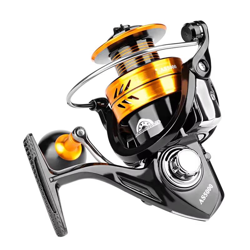 2024 New Spinning Fishing Reel 2000-7000 Max Drag 10kg Surfcasting Spinning Reel Saltwater Jigging Reels Coil Pesca Accesories