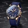 ONOLA multifunctional racing watch dial strap date night light waterproof outdoor sports quartz watch