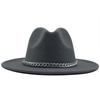 eBay Autumn and Winter New Black Woolen Top Hat European and American Fashion Jazz Hat