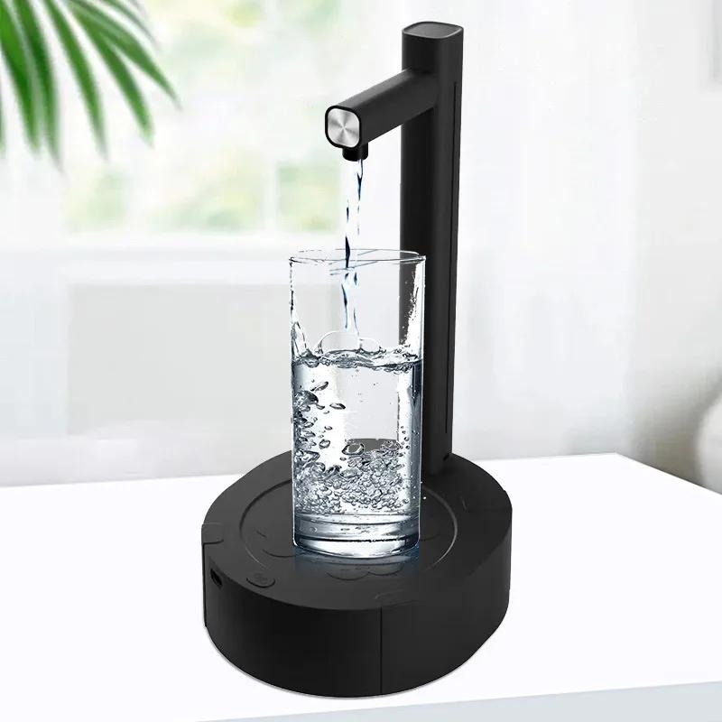 Smart Portable Desktop Electric Water Dispenser Bottle Barreled Gallon Pump USB Charging Automatic Drinking Water Machine Kettle