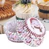100Pcs Cake Cups High-Temperature Resistant Decorative No Odor Practical Christmas Cupcake Paper Cups Muffin Liners for Home