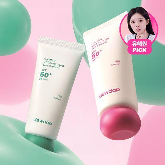Dewdap Cicathi Sunscreen 50ml 2 types (Tone-up/Aqua)