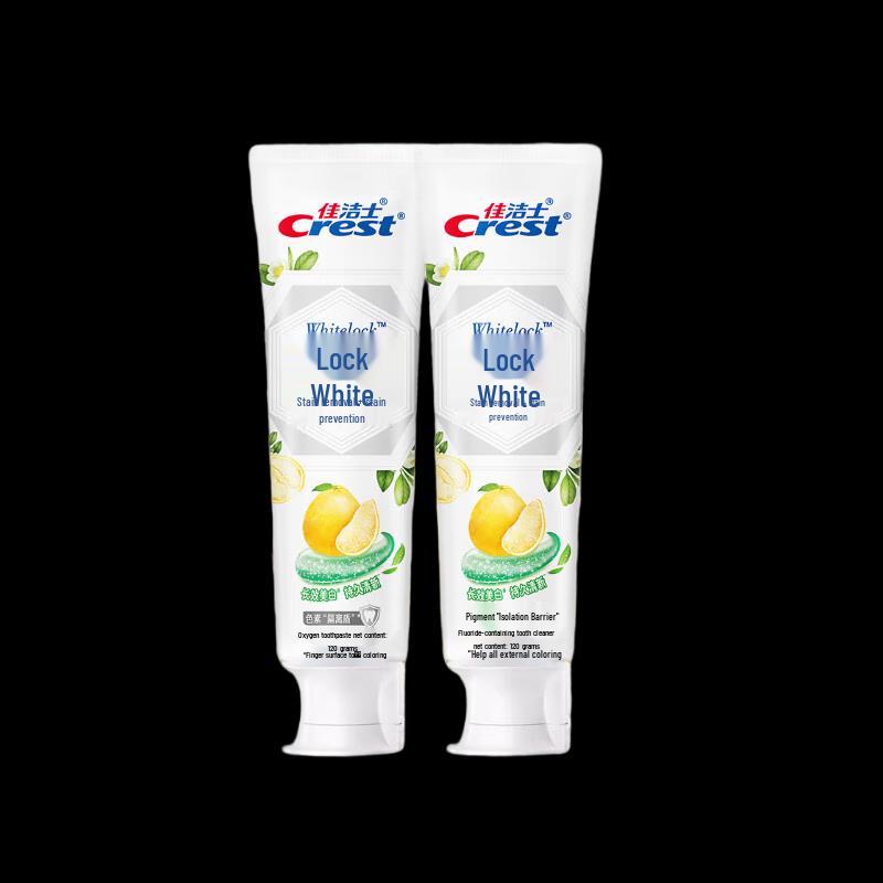 

Crest Dual-Color Whitening Grapefruit White Tea Toothpaste Value Pack
