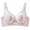French Lace Crystal Cup Rabbit Ear Bra Soft Steel Ring Adjustment Sexy Push-up Ultra-thin Large Chest Small Underwear