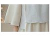 Zen Style Women's New Chinese National Set: Wide Sleeves Top & Lace Skirt.