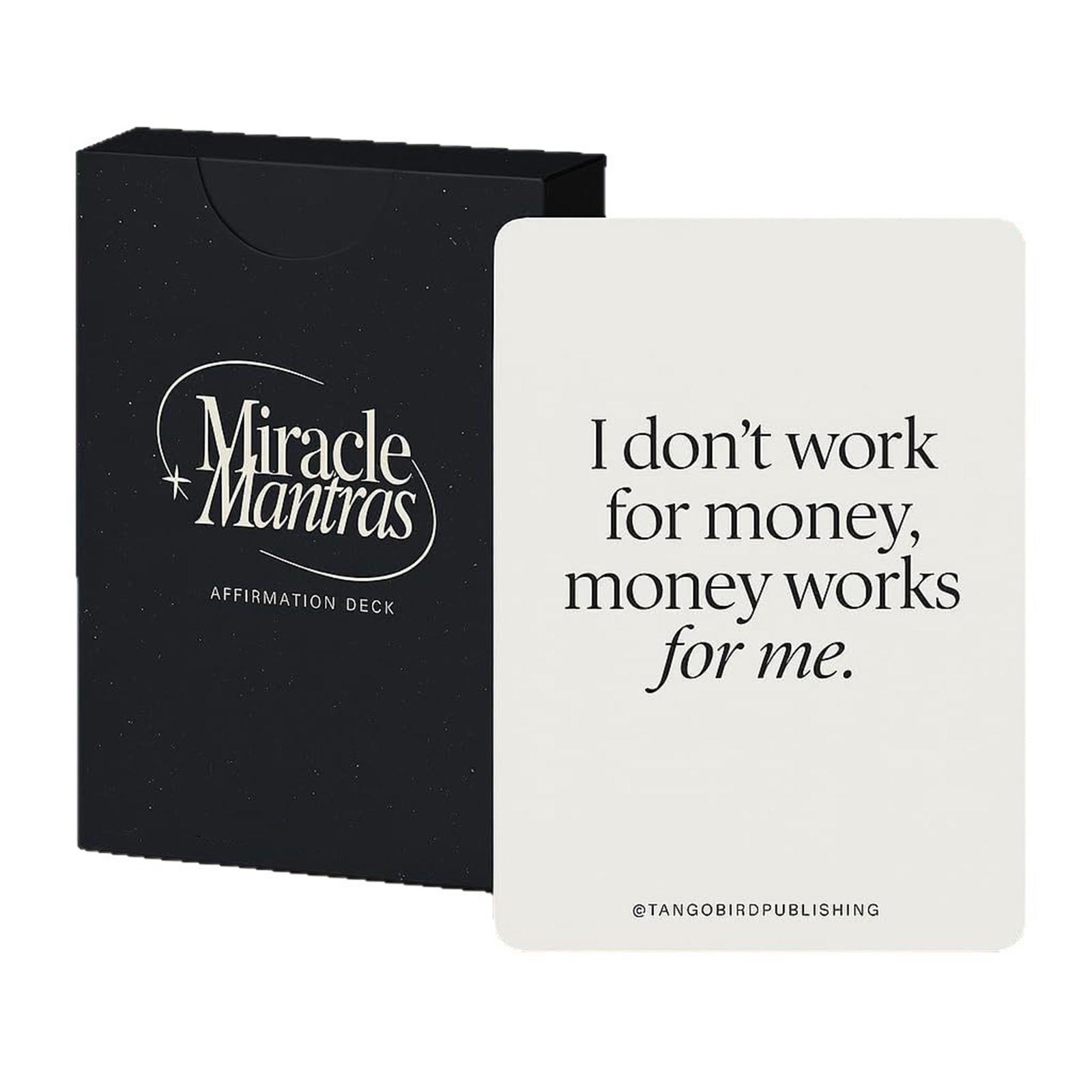 Positive Affirmation Cards For Women -60 Self Love Affirmation Cards, Daily Motivation And Mindfulness Cards One Size чёрный