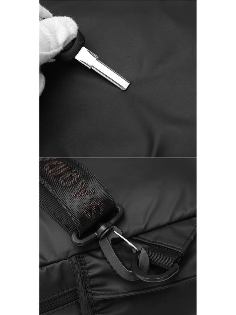 Herren Wasserdichte Umhänge-Brusttasche mit großem Fassungsvermögen für den lässigen Outdoor-Gebrauch