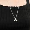 BOLDIERE Whale Tail Necklace_ N25