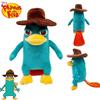 9.8in Perry das Schnabeltier Plüschpuppe Weiches Stofftier Spielzeug Kinder Weihnachtsgeschenk