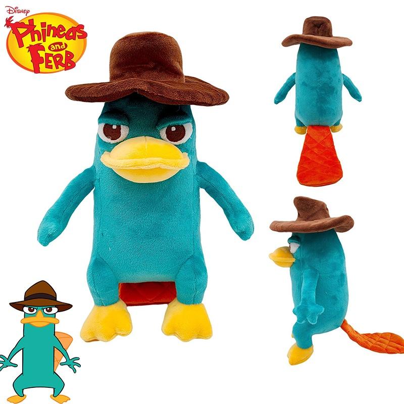 9.8in Perry das Schnabeltier Plüschpuppe Weiches Stofftier Spielzeug Kinder Weihnachtsgeschenk