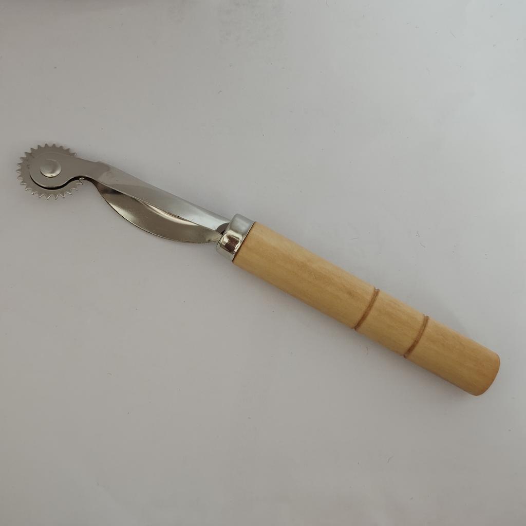 Leather Scribing Wheel Tracing Wheel Sewing Tool Needle Point Tracing Wooden Handle Scribing Wheel Set