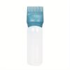 Empty Clear Pp Plastic 120ml Squeeze Applicator Bottles for Hair Oil Hair Dye Bottle, Hair Dye Applicator Bottles Plastic Squeeze Dyeing Shampoo