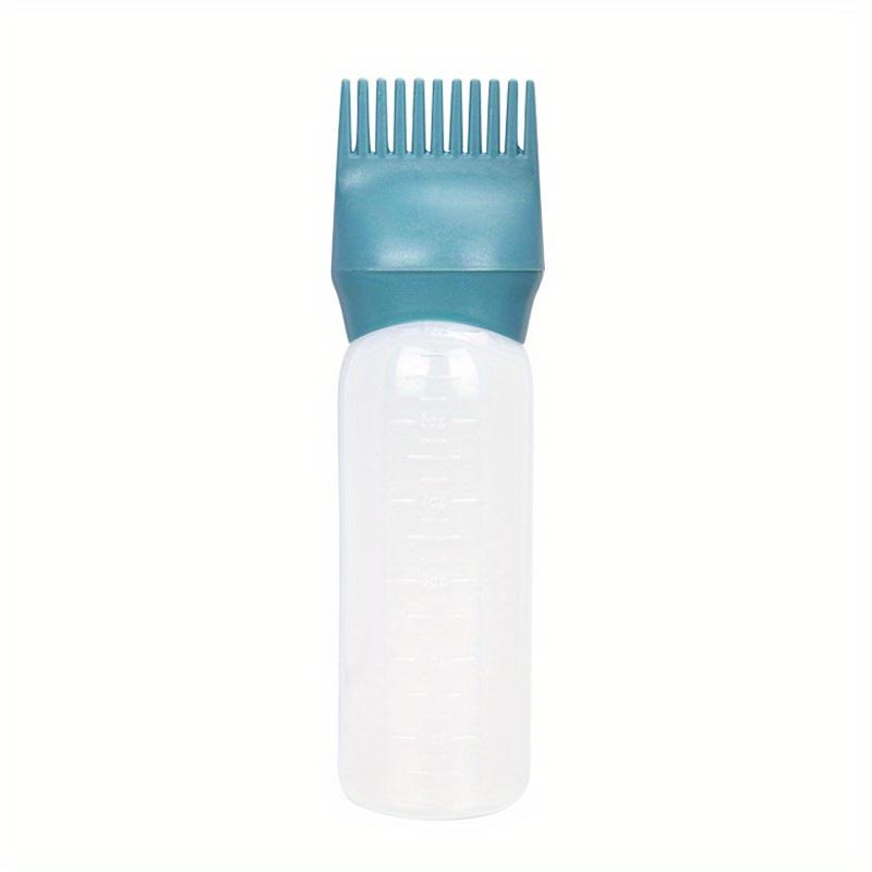 Empty Clear Pp Plastic 120ml Squeeze Applicator Bottles for Hair Oil Hair Dye Bottle, Hair Dye Applicator Bottles Plastic Squeeze Dyeing Shampoo