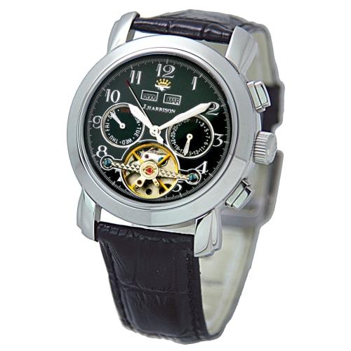 Jae Harrison Men's Watch JH-002HBB, Officially Imported, Black