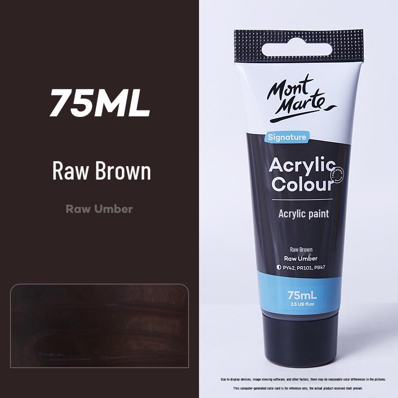 Montmartre 75ml Waterproof Non-Fading Acrylic Paint Set: Perfect for Children’s Textiles and Art Projects, Sunscreen Formula