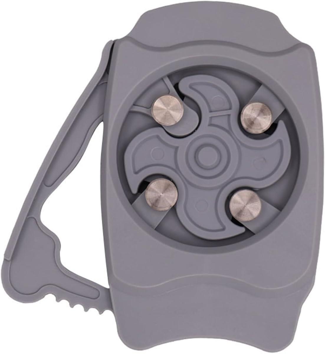 

Beverage Can Opener Manual Can Opener Can Cutter Top Remover Multifunctional Cutting Bottle Opener Bottle Lid Remover серый