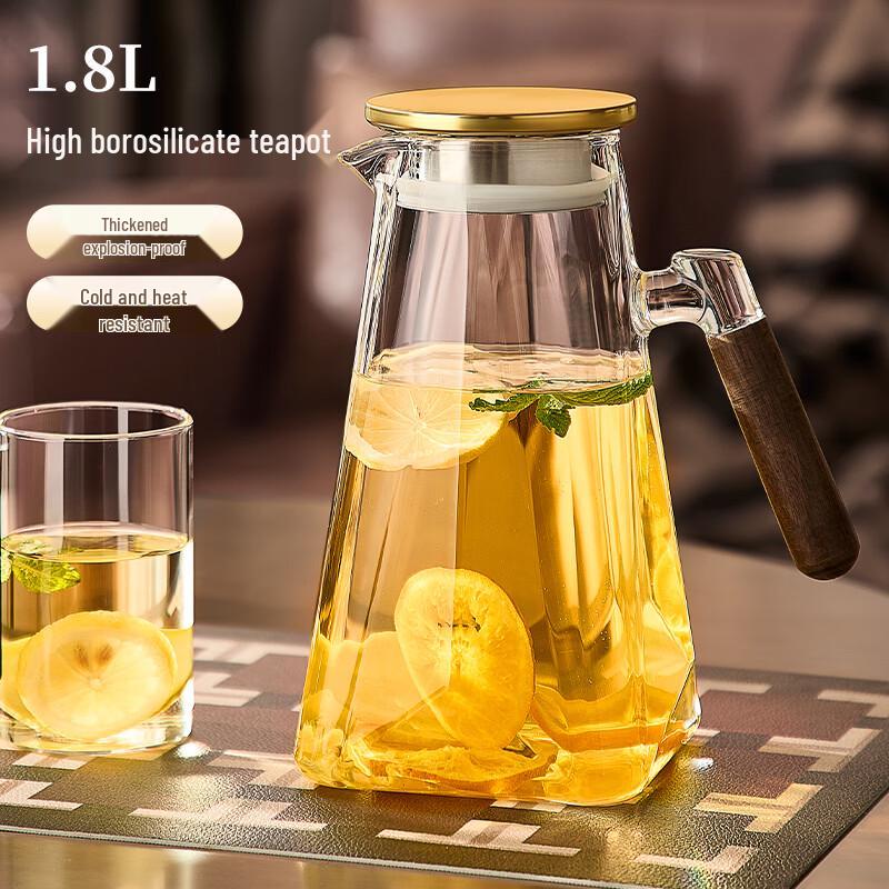High Borosilicate Glass Water Pitcher