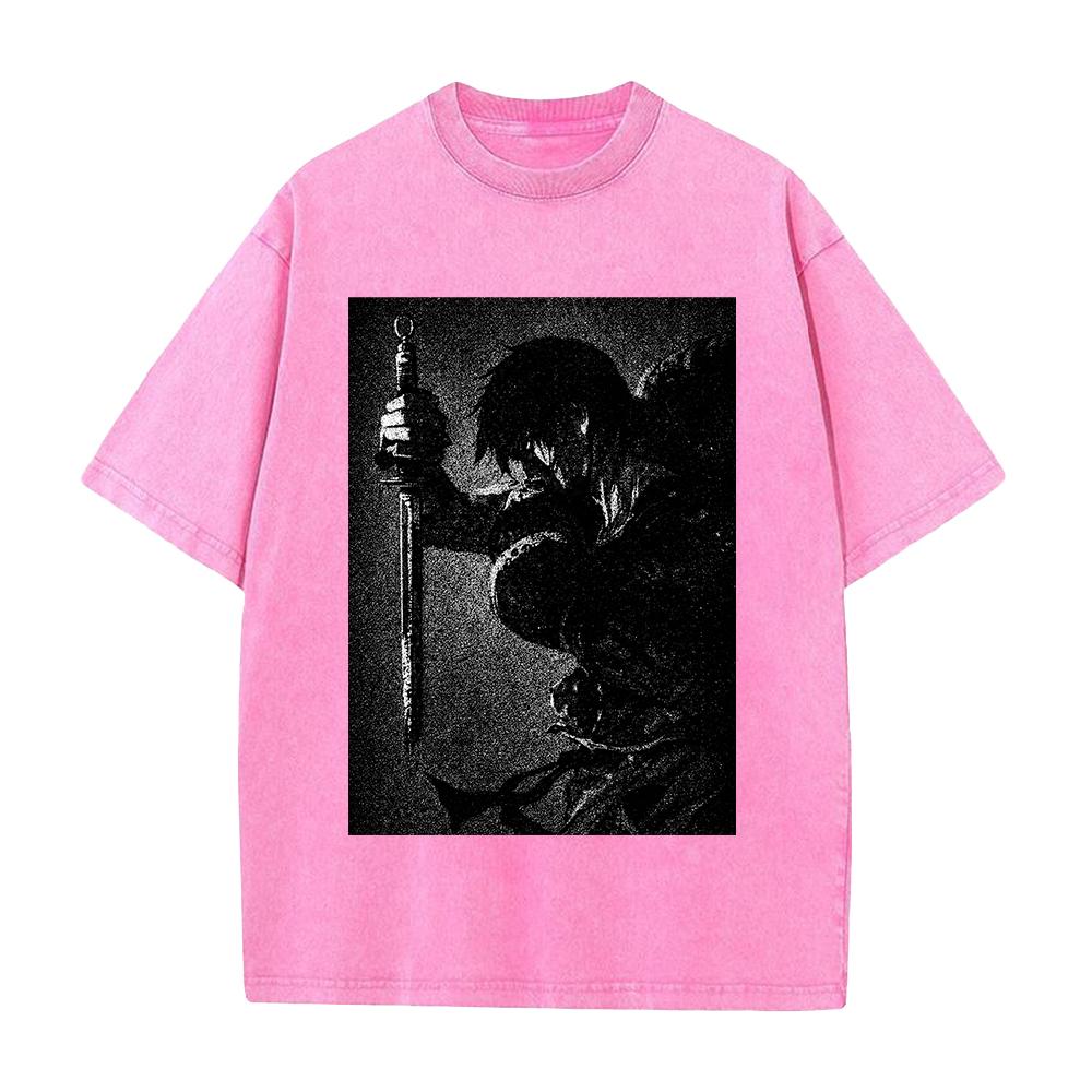 Fushiguro Toji Jujutsu Kaisen Clothing Men Women Manga T-shirts Washed T Shirt Casual Loose Cotton Tee Harajuku Unisex Tshirt