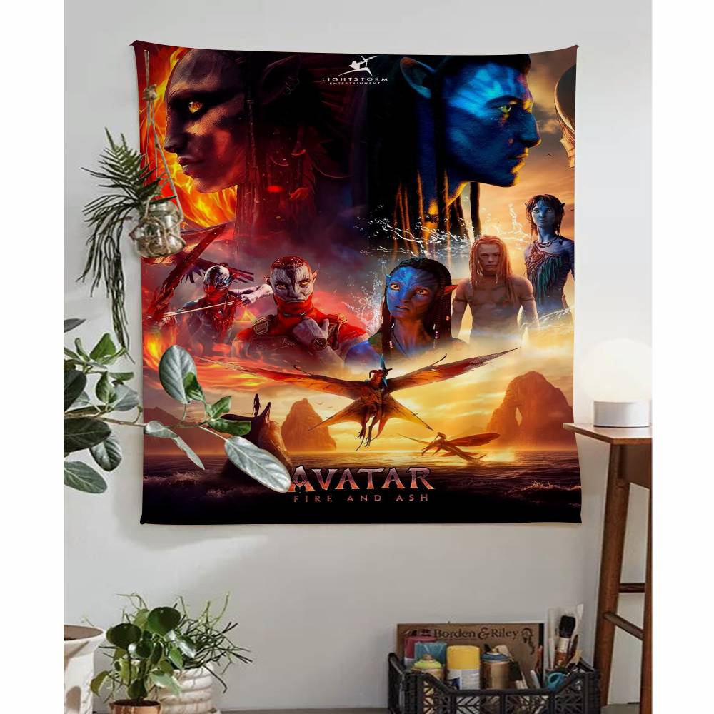 1PC Scifi Movies AAvatar Vintage Colorful Tapestry Wall Hanging Bohemian Wall Tapestries Mandala Wall Art Decor