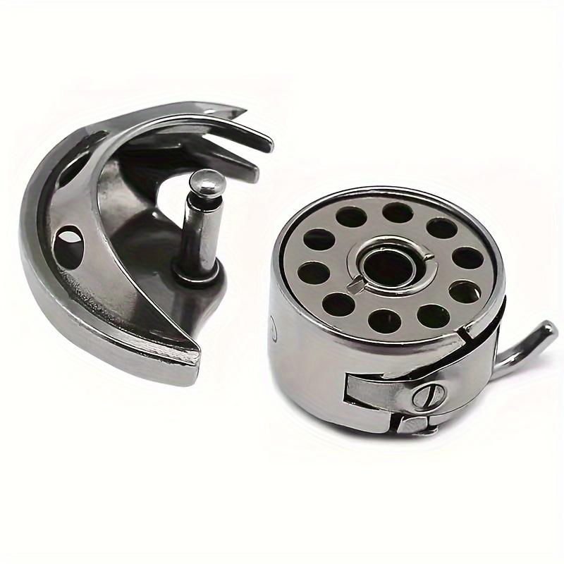7pcs/set Metal Bobbins + Shuttle Hook + Bobbin Case For Old Style Household Sewing Machine Accessories Tools Set