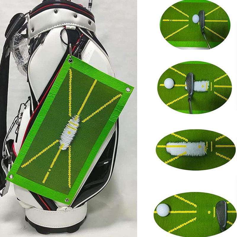High-Quality Golf Swing Trajectory and Impact Practice Mat with Ball Strike Detection Mat Only