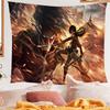 Eren Yeager Freedom Manga Colorful Tapestry Wall Hanging Wall Hanging Bohemian Wall Tapestries Mandala Wall Hanging Sheets