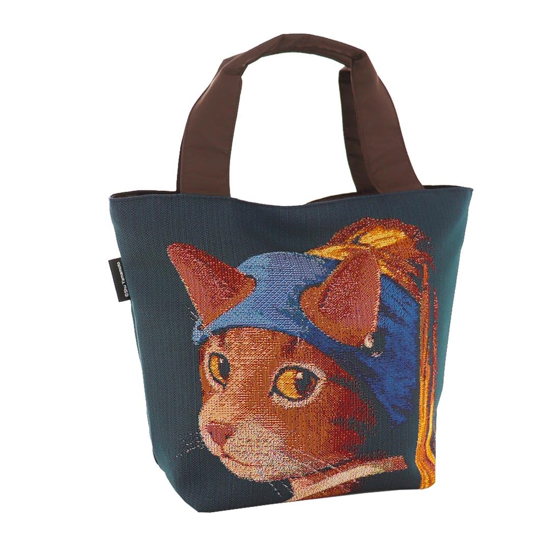 

Квітучий КІТ МИСТЕЦТВО Гобеленова Сумка-тоут Дівчина з перлиною Йоганнес 25 x 20 x 14 Сережки-котики Ferneco, Жіноча, Прибл.. см, 000660-0001-01