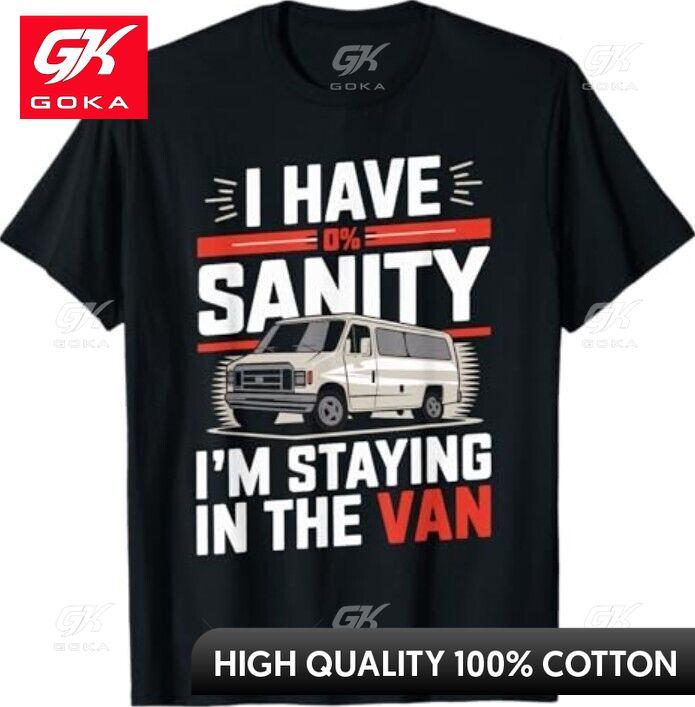 Im Staying in Tha Van Funny Phasmophobia Graphic T Shirts Unisexs Clothing New in Tops Tees Cotton Women Funny Summer Tshrits S