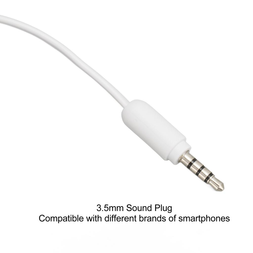 Handheld Phone Receiver Retro Radiation Proof Adjustable Volume Cell Phone Handset 3.5mm Plug Clear Sound for Smartphone