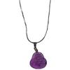 Amethyst Smiling Buddha Pendant Collarbone Necklace for Women, Silver, Light Luxury, Niche Design, Gift for Students and Best Friends