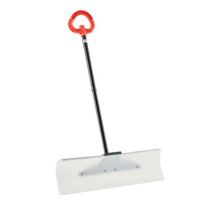 Plastic Snow Pusher Shovel 30in Heavy Duty Winter Snow Plow for Driveway