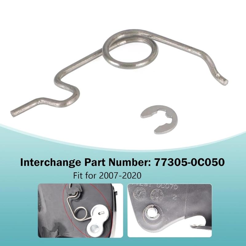 Long Lasting Heavy Duty Metal Fuel Tank Gas Cap Spring Replacement Secure Leak Proof Fit Easy Installation 773050C050