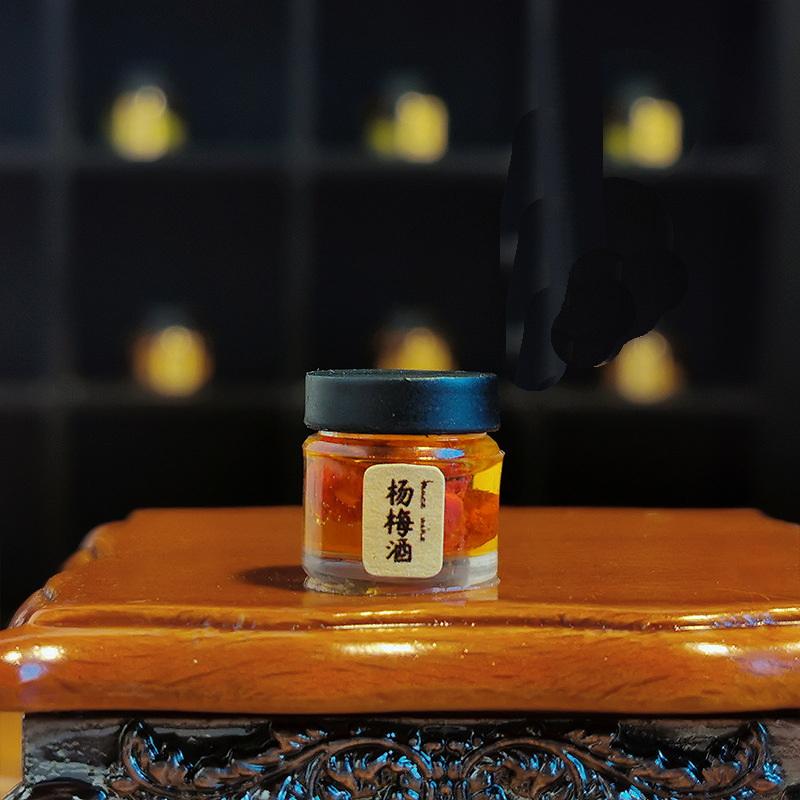 1 Piece Doll Kitchen Diy Accessories 1/12 Scale Miniature Dollhouse Fruit Wine Bottle Pretend Play Food Toy