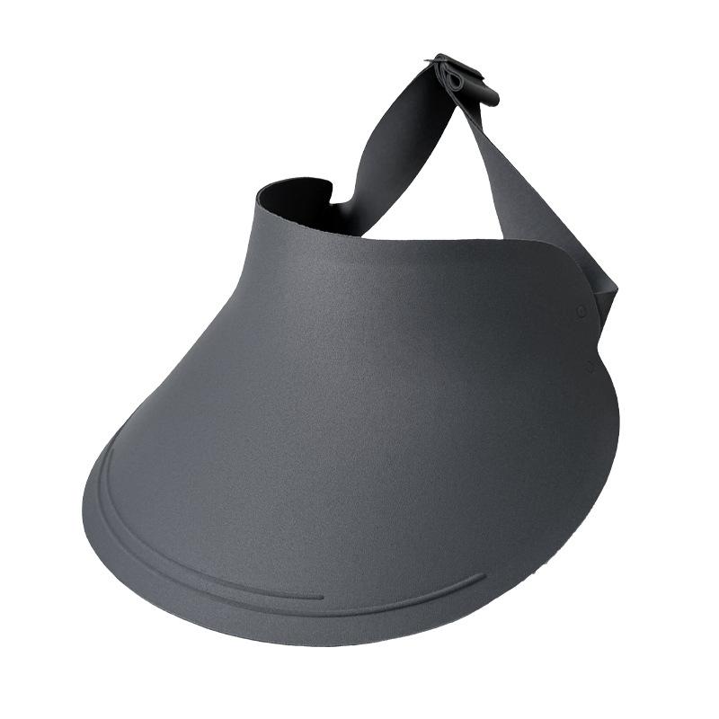 Traceless integrated sun protection hat Women's UV protection sun hat Summer large brim Empty top Rollable sun hat