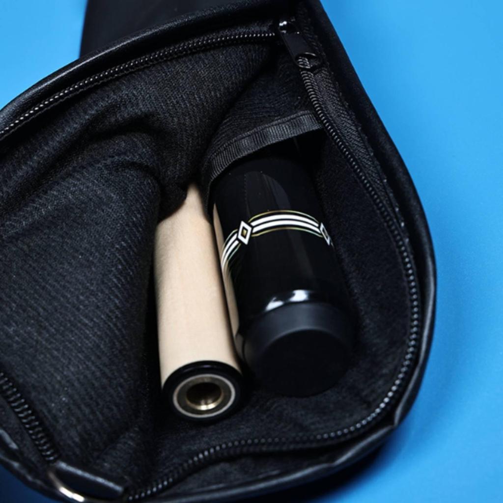Billiard Cue Case Slim Pool Stick Bag Sturdy for Travel
