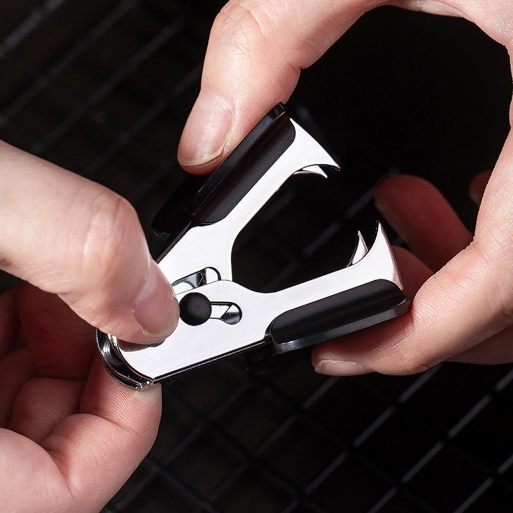 Staple Remover Portable Easy to Use Practical Effective Pinch Jaw   Staple Puller Removal Tool for Home School