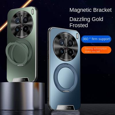 Dla VIVO X200 Pro Etui Twarde Matowe Z Pierścieniem Magnetyczne Ochronne Tylne Etui Dla VIVO X100 X20PRO Mini X100Ultra Powłoka Telefonu