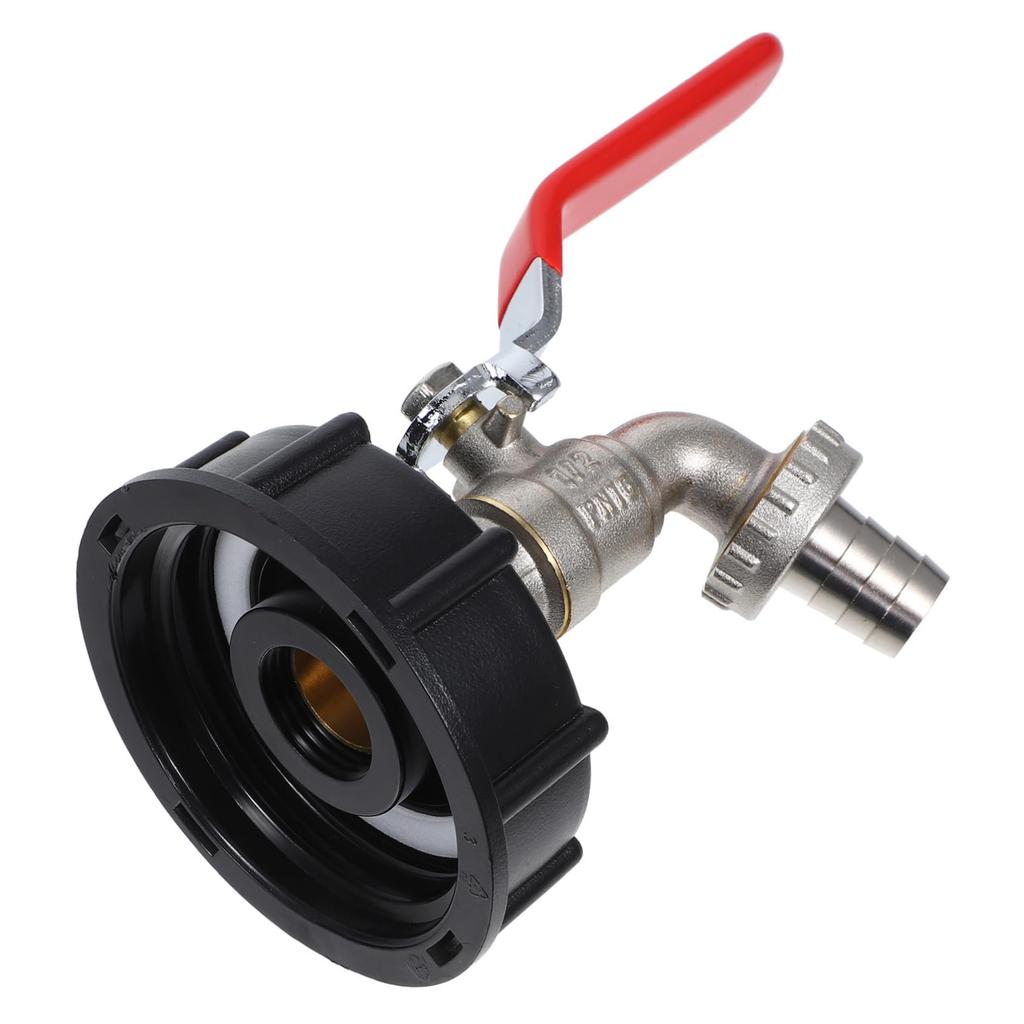 Durable IBC Tank Tap Adapter S60*6 Coarse Thread To 1/2'' 3/4'' Connector Replacement Valve Garden Home Valve Fitting Faucet