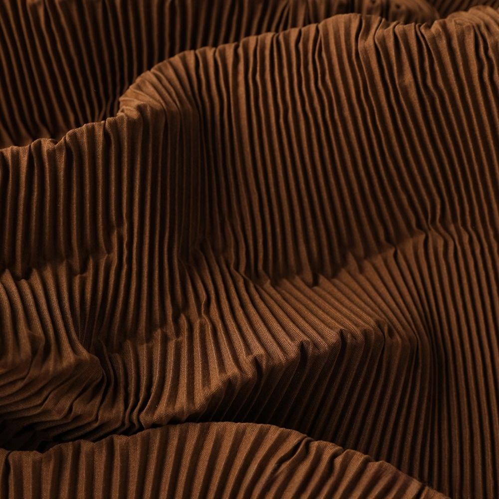 150x100cm Plissierter Stoff Knittertextur Mikroelastisch Chiffonstoff Akkordeonfalte Atmungsaktiver Stoff Satinstoff Kleidernähen
