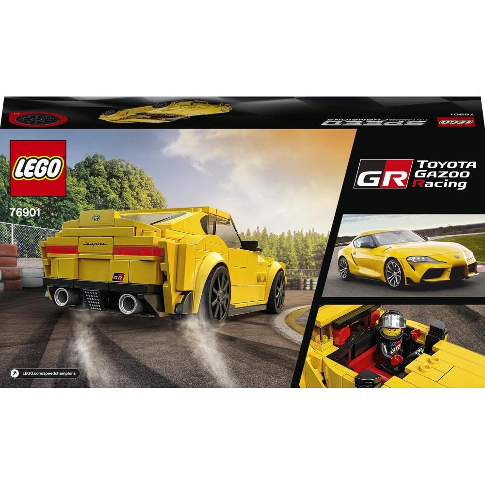 LEGO Speed Champion Toyota GR Supra 76901 Toy Block Present Car Car Boys Ages 7+