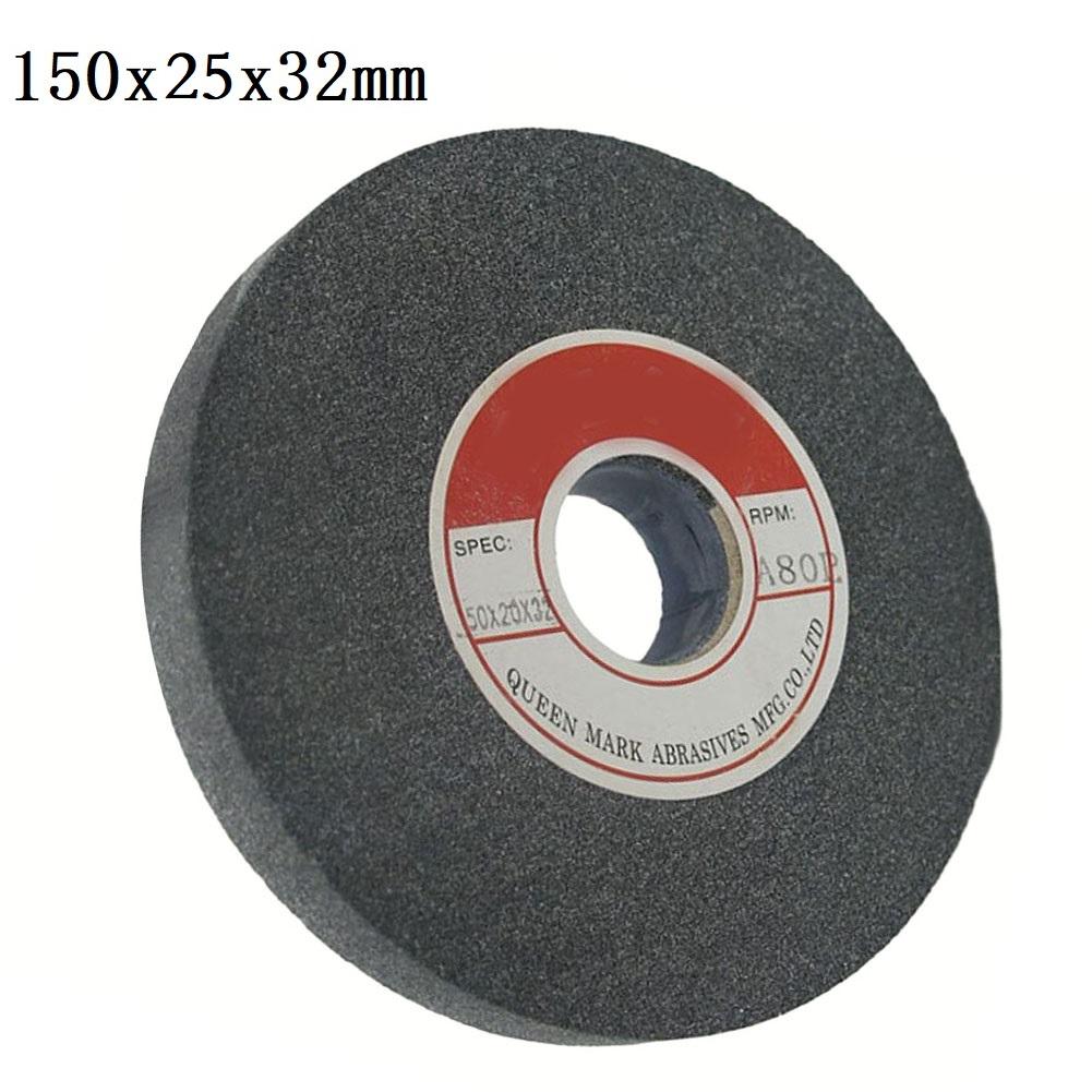 150mm Abrasive Flat Grinding Wheel Chrome Corundum 80 Grit Designed for Internal and Tool Grinding Applications