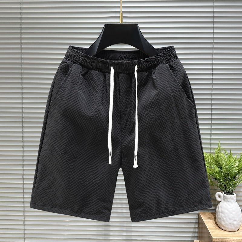 Men's Summer High-Street Casual Loose Athletic Shorts - Hong Kong-Style & American Trendy Pants