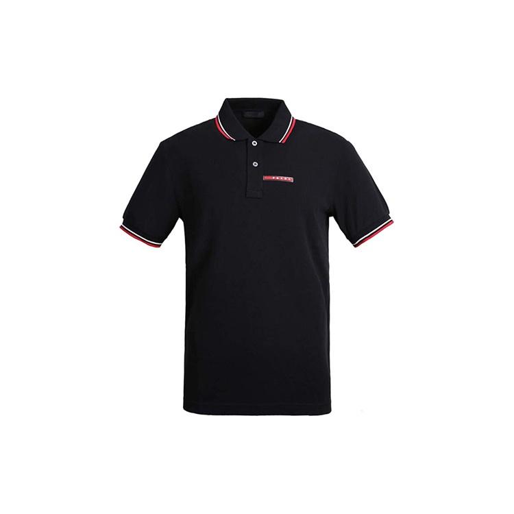 PRADA Polo Unisex SJJ887-322-F0AA9 M black