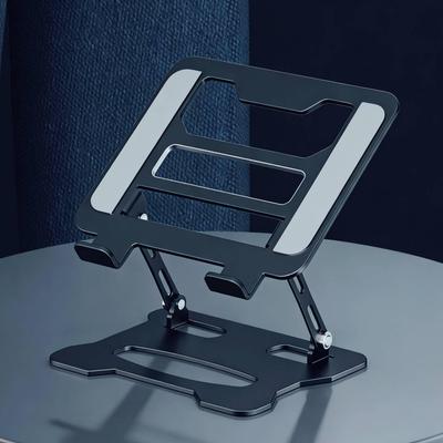 360° drehbarer, höhenverstellbarer Laptop- & Tablet-Ständer mit tragbarem, faltbarem Kühlungsdesign